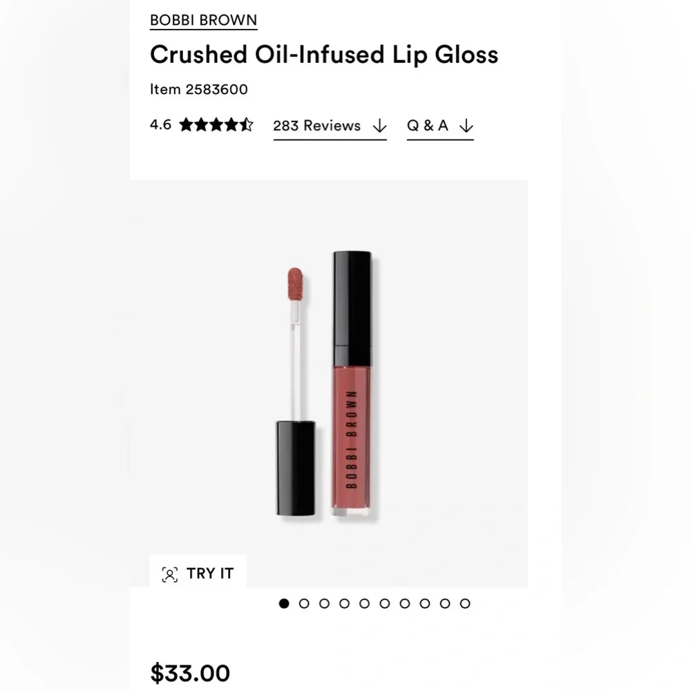 BOBBI BROWN | “Force of Nature” | Crushed Oil-Infused Lip Gloss (Brand New!) 💜 - Picture 14 of 15